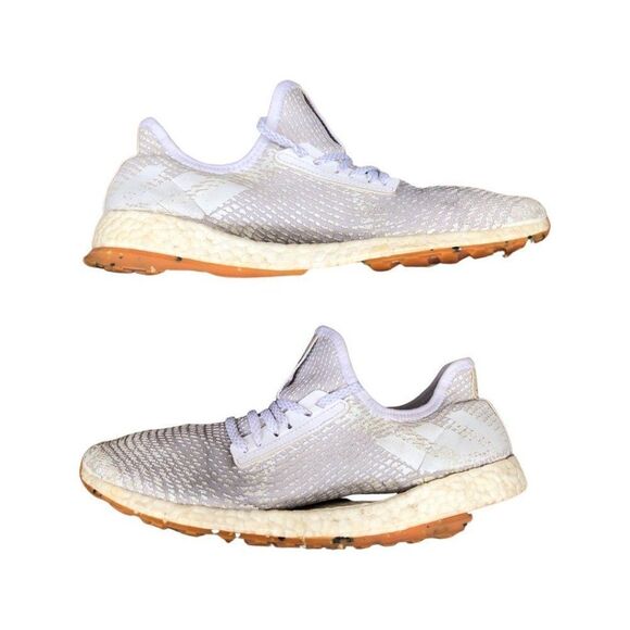 Adidas Pure Boost Cool Gray Women's Size 10 - Picture 15 of 16